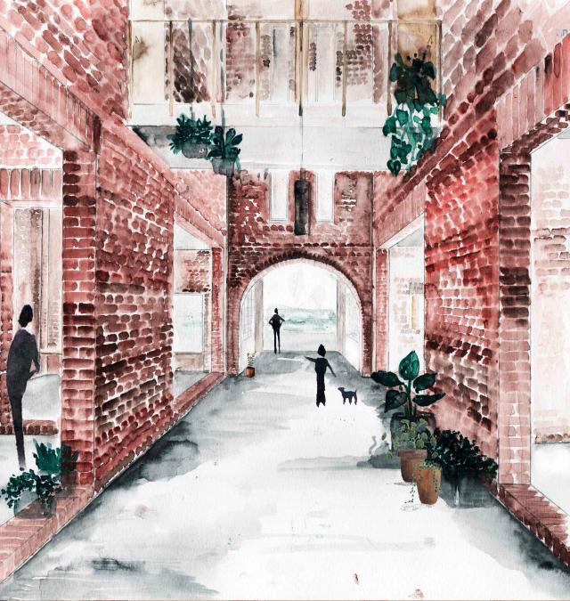 Umnutzung, Scheune zu Wirtschaftsvilla